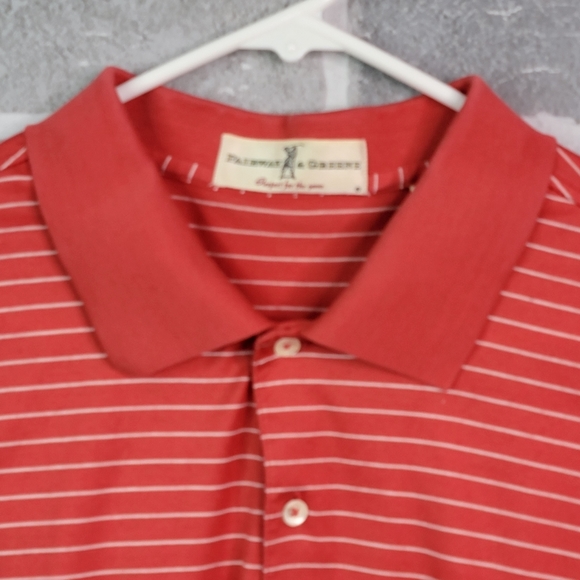 Fairway & Greene Burning Tree Club Golf Polo Casual Dress Shirt Men's Size XL - Picture 8 of 14